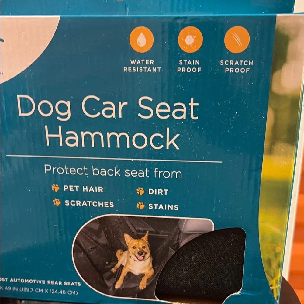 Paws First Dog Car Seat Hammock